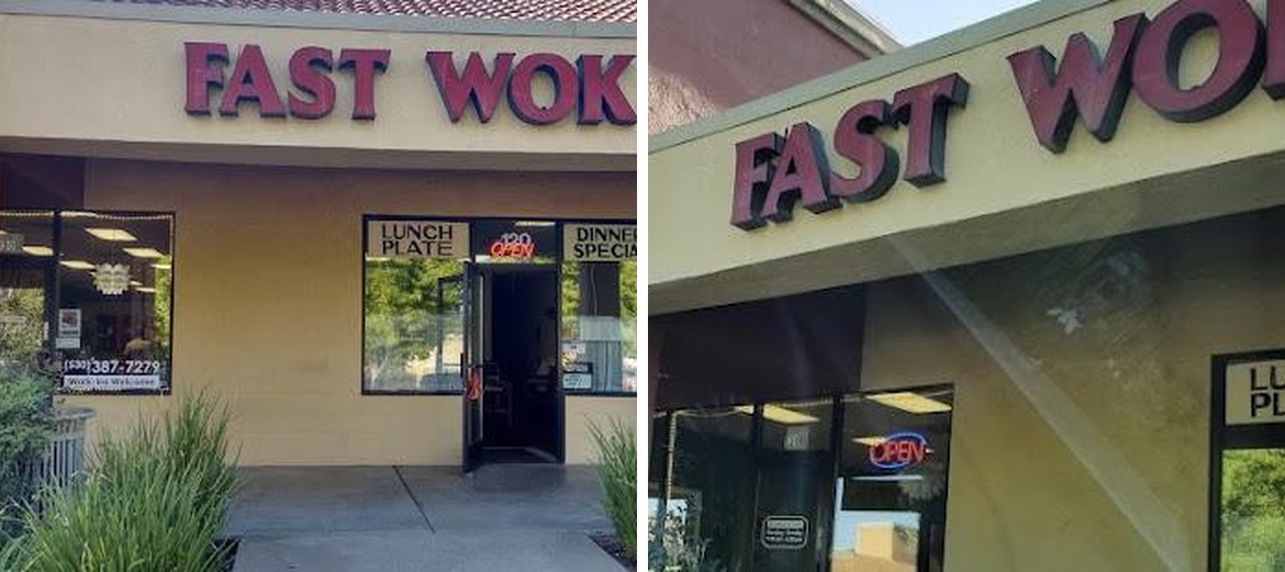 Fast Wok Menu